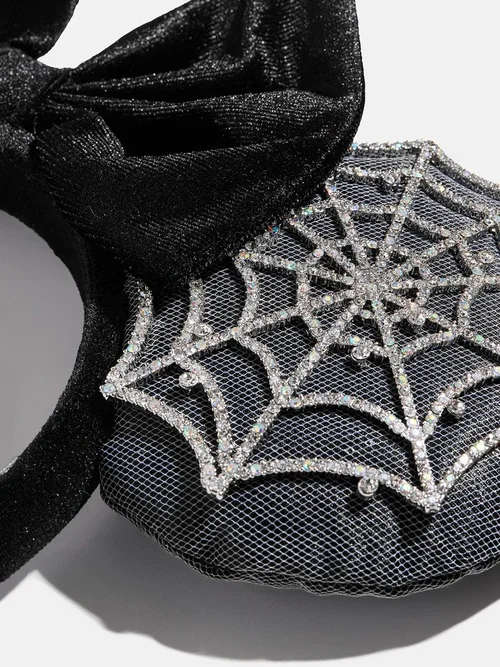 Disney x BaubleBar Minnie Mouse Spider Web Ear Headband on Disney